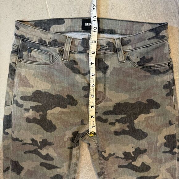 Hudson Nico Midrise Camo Super Skinny Ankle Size 28 - Picture 14 of 14